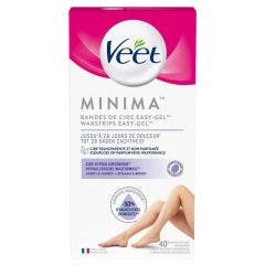 Bandes de cire froide Minima x40 Jambes Veet