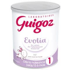 Evolia Relais Lait En Poudre Sans Huile De Palme De 0 A 6 Mois 800g Guigoz
