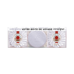 Coffret Savon Parfume Jean-marie Farina + Boite Voyage Offerte Roger & Gallet