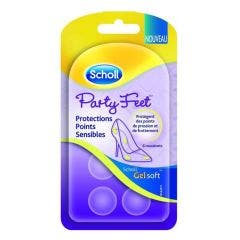 SEMELLES PROTECTIONS POINTS SENSIBLES GELSOFT PARTY FEET SCHOLL