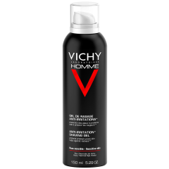 Gel De Rasage Anti-irritations Vitamine C Peaux Sensibles 150ml Homme Vichy