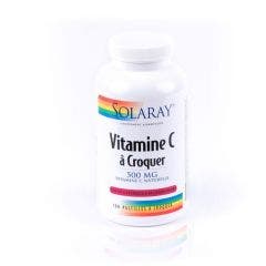 Vitamine C A Croquer 100 Pastilles 500mg Solaray