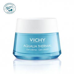 Gel Creme Hydratante Eau Thermale Acide Hyaluronique 50ml Aqualia Vichy
