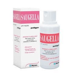 Nettoyant Intime 250ml Polygin Muqueuses Fragiles Saugella