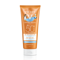 Protection Solaire Gel Solaire Enfant Peau Mouille Spf50+ 200ml Capital Soleil Vichy