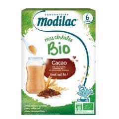 Mes céréales Cacao bio 250g Dès 6 mois Modilac
