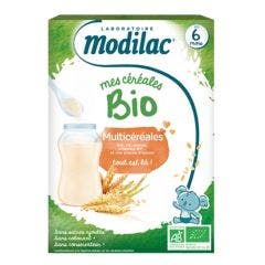 Mes céréales multicéréales bio 250g Dès 6 mois Modilac
