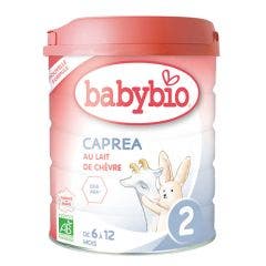 Caprea 2 Lait En Poudre Bio 800g De 6 mois à 12 mois Babybio