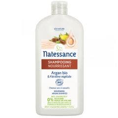 Shampooing Nourrissant Bio 500ml Argan Et Keratine Vegetale Natessance
