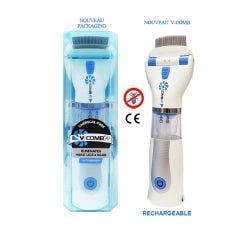Aspirateur Electrique A Poux Rechargeable V-comb Aquaromat