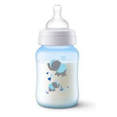 Biberon Pp Debit Lent Classic+ 1 Mois Et Plus 260ml Avent