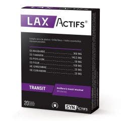 Laxactifs 20 Gelules Synactifs