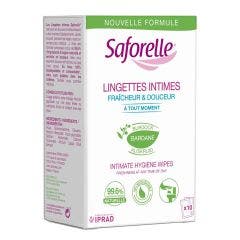 Lingettes Intimes Jetables 10 Sachets Individuels Saforelle