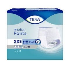 Culottes Absorbantes fuites urinaires Taille XXS x14 Proskin plus Pants Tena