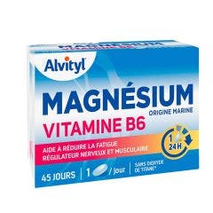 Magnesium Vitamine B6 45 Comprimes Alvityl