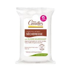 Lingettes spécial sécheresse x15 Intime Olivier Nourrissant Rogé Cavaillès
