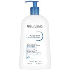 Crème de Douche Hydratante 1L Atoderm Peaux Normales à Sèches Bioderma