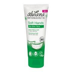 Crème Mains Soft à l'aloé Véra Bio 75ml Alviana