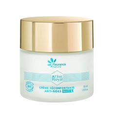 CREME RECONFORTANTE ANTI-RIDES NUIT Bio 50ml Elixir Royal Fleurance Nature