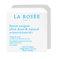 Savon Surgras Ultra Doux et Naturel 100g LA ROSÉE