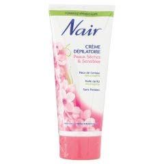 Creme depilatoire hydratante fleur de cerisier 200ml Peaux seches et sensibles Nair