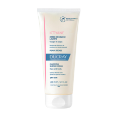 Creme de douche Lavante 200ml Ictyane Peaux Seches Visage et corps Ducray