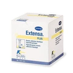Bande adhsésive élastique Extensa Plus Hypoallergénique Hartmann