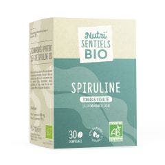 Spiruline Bio 30 comprimés Nutri'sentiels Tonus & vitalité Nutrisante