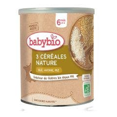 Céréales nature bio 220g 6 mois et plus Babybio
