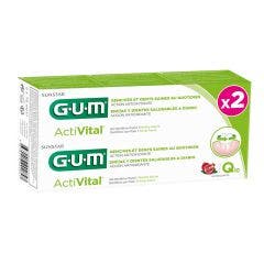 Dentifrice Gencives Et Dents Saines Q10 2x75ml ActiVital Gum