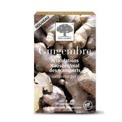 Gingembre 30 comprimés Articulations et nausées New Nordic
