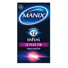 Préservatifs Imperceptibles x12 Infini Manix