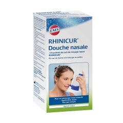 Douche Nasale + 4 Sachets Sel De Rincage Rhinicur