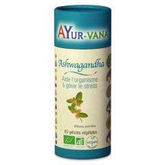 Ashwagandha Bio 60 gélules Stress Ayur-Vana