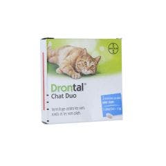 Chat Duo 2 Comprimes Drontal