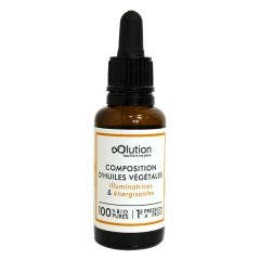 Composition d'huiles illumintracies et énergisantes Bio 30ml Tous types de peaux oOlution