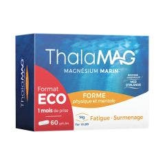 Forme Physique Et Mentale Magnesium Marin 60 Gelules Thalamag