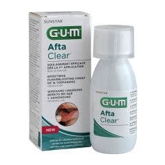 Bain De Bouche 120ml AftaClear Aphtes Et Lesions Buccales Gum