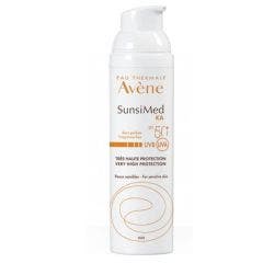 Sunsimed KA Très Haute Protection SPF50+ 80ml Solaire Peaux Sensibles Avène
