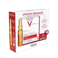 COFFRET PEPTIDE-C X10 + Offert crème Collagen 33ml Liftactiv Specialist Vichy