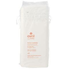 Maxi carres en coton bio 80 carres Bebe Avril