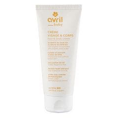 Creme au beurre de cacao et au beurre de karite bio Bebe 100ml Visage et Corps Avril