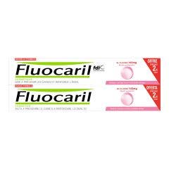 Dentifrice Bi-fluore Dents Sensibles 2x75ml Fluocaril
