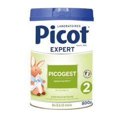 Picogest 2 Preparation pour bebes epaissi a l'amidon 800g De 6 a 12 mois Picot