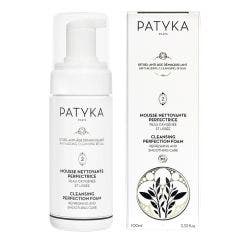 Mousse Nettoyante Perfectrice 100ml Rituel Anti-Âge Demaquillant Patyka