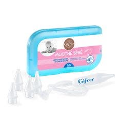 Mouche bebe par aspiration + 4 embouts offerts Gifrer