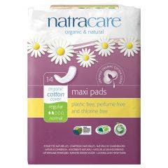 Serviettes Naturelles Maxi Regular Boite De 14 Natracare
