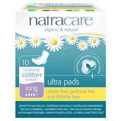 Serviettes Naturelles Ultra Long Boite De 10 Natracare