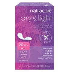 Serviettes Incontinence Slim Dry & Light Boite De 20 Natracare