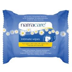 Lingettes Intimes Bio 12 Lingettes Par Paquet Natracare